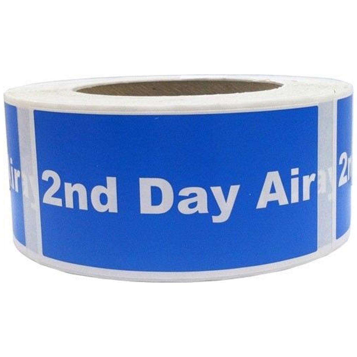 Second Day Air Shipping Labels 2 x 4"