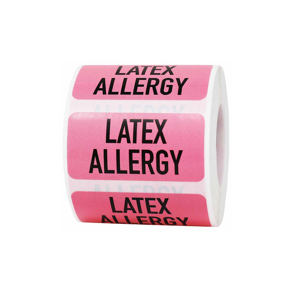 Latex Allergy Alert Label, 8 x 6-1/2
