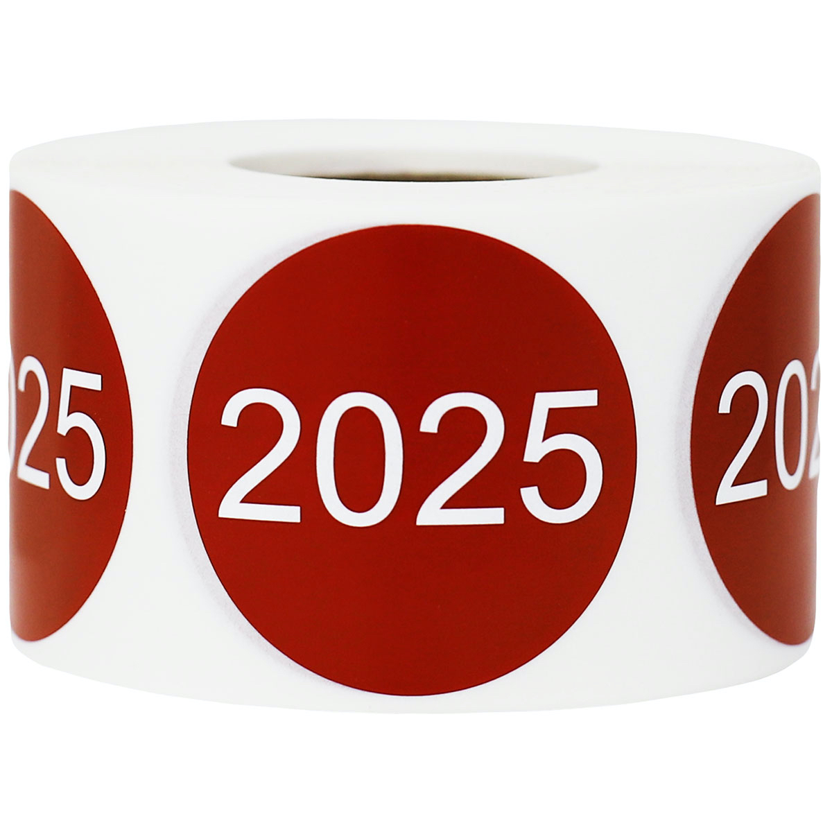 Large Year 2025 Stickers 1.5" Round