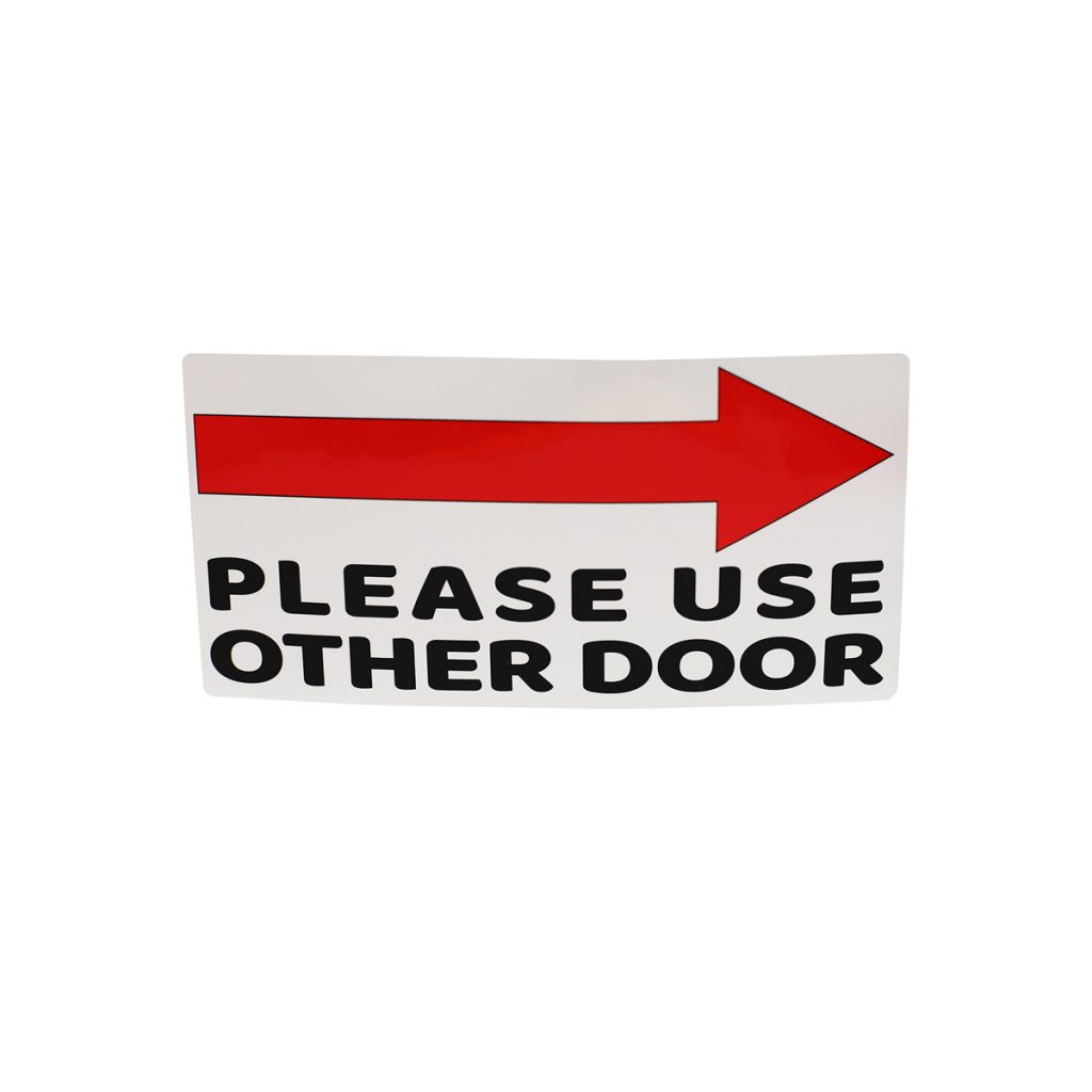 Please Use Other Door Labels - In Stock Labels