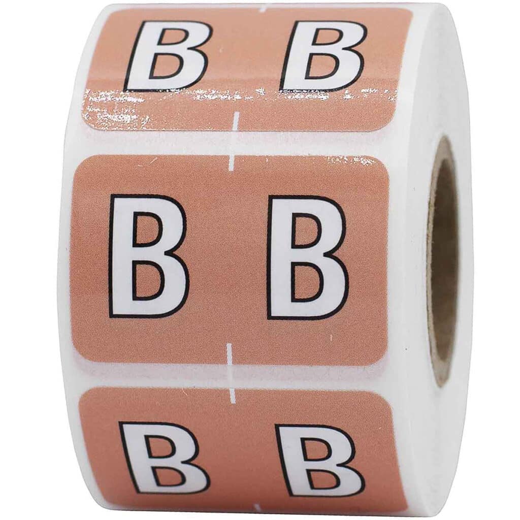 B Barkley Compatible Filing Labels - InStockLabels.com