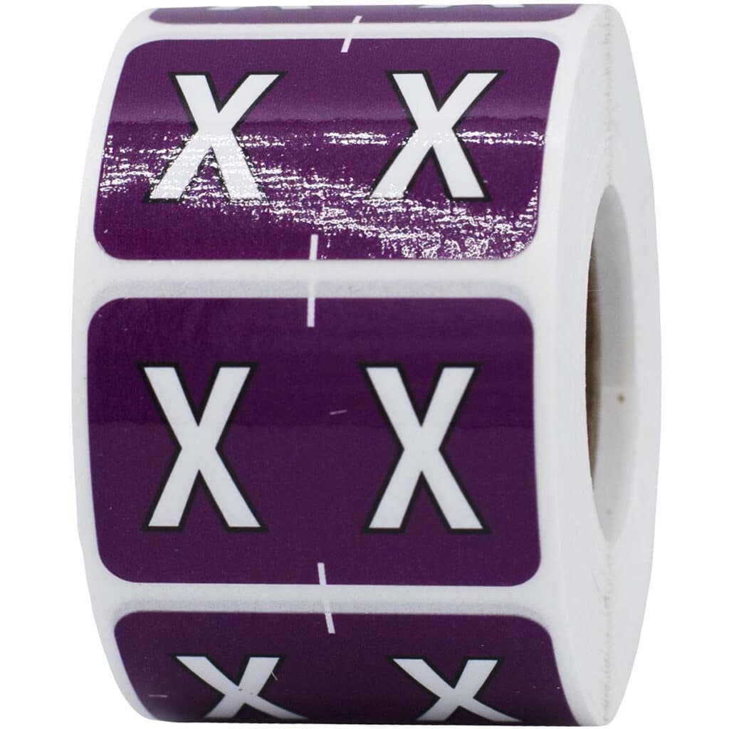 X Barkley Compatible Filing Labels - InStockLabels.com