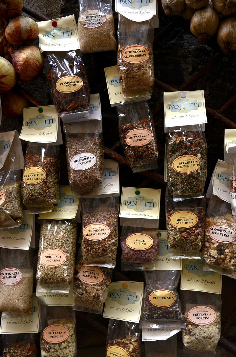 organized spices